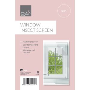 Window Insect Screen - Grey
