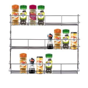 3 Tier Chrome Spice Rack