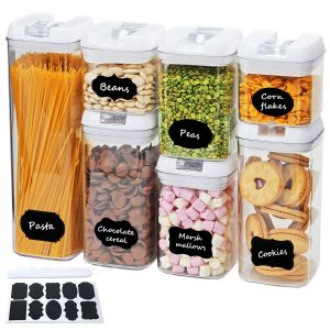 White - 7pc Airtight Food Storage Container