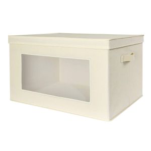 Cream - Large Storage Box Organizer