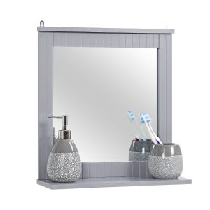 Bathroom Wall Mirror - Grey