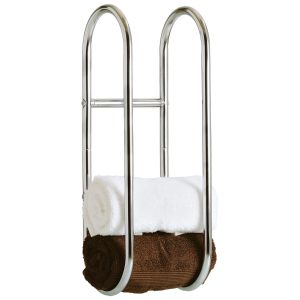 Chrome Wall Mounted Towel Holder