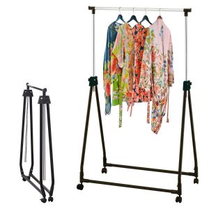 Collapsible & Adjustable Clothes Rail