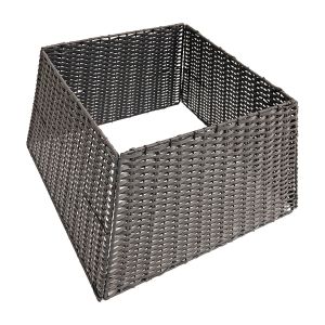 Grey - Wicker Christmas Tree Skirt