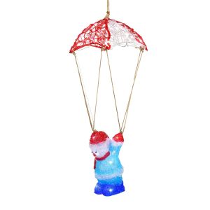 60cm Acrylic Parachuting Snowman