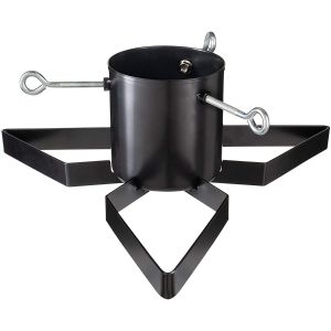Metal Christmas Tree Stand - Black