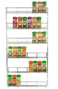 6 Tier Chrome Spice Rack
