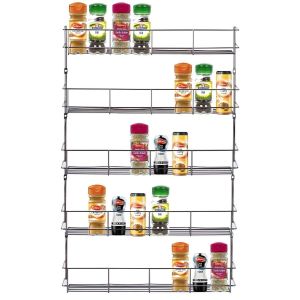 5 Tier Chrome Spice Rack