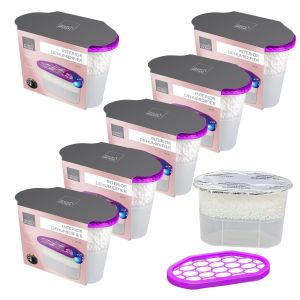Lavender - 6 Pack 500Ml Interior Dehumidifier