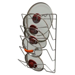 Wall Mounted Saucepan Lid Storage Rack