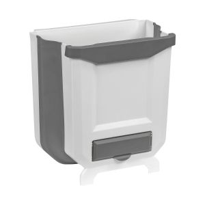 White - Retractable Trash Can