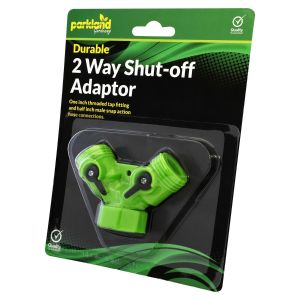 Durable 2 Way Shut-Off Adaptor