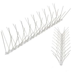 10 Pack 5M Stainless Steel Bird Spikes