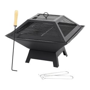 Square Fire Pit Grill