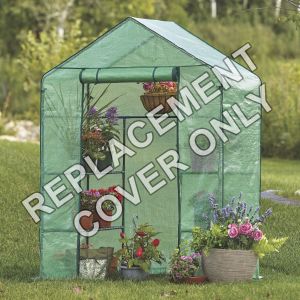 Walk-In Greenhouse Replacement Green Pe Cover Only