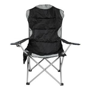 Delux Camping Chair - Black