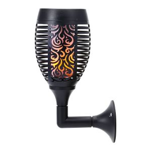 Solar Flame Effect Wall Light