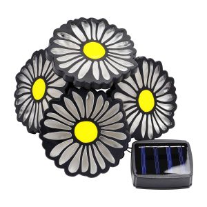 4 Pack Daisy Solar Lights