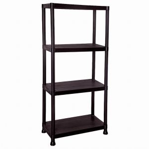 4 Tier Plastic Shelving