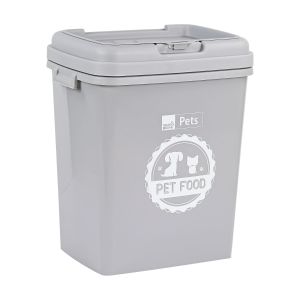 Grey - 40 Litre Pet Food Storage Container