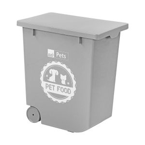 Grey - 20 Litre Pet Food Storage Container