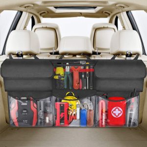 Car Seat Organiser With Pvc Pouch
